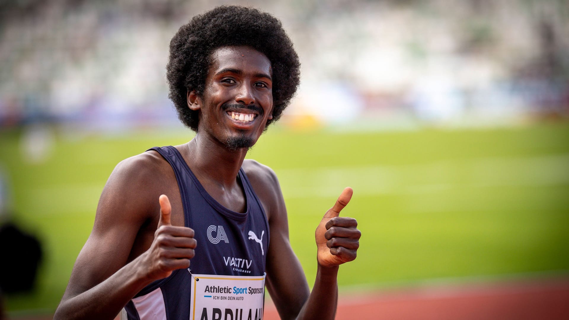 Mohamed Abdilaahi: Der Kölner hat einen fast 28 Jahre alten deutschen Rekord eines Olympiasiegers gebrochen.