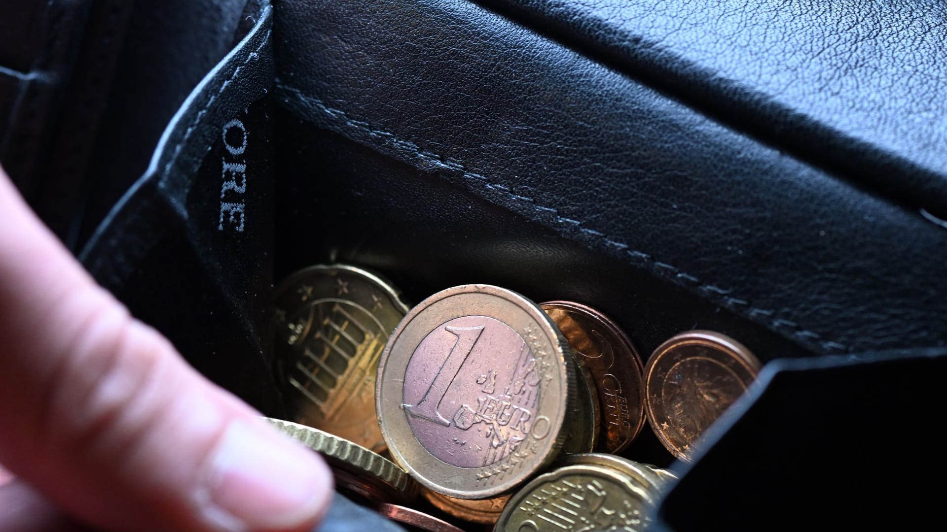Geld im Portemonnaie Geld im Portemonnaie