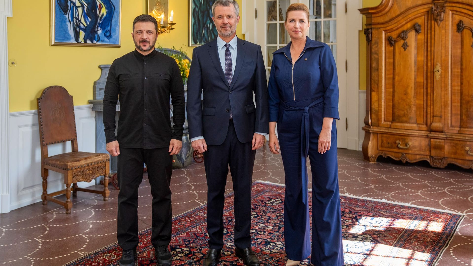 Selenskyj besucht Dänemark