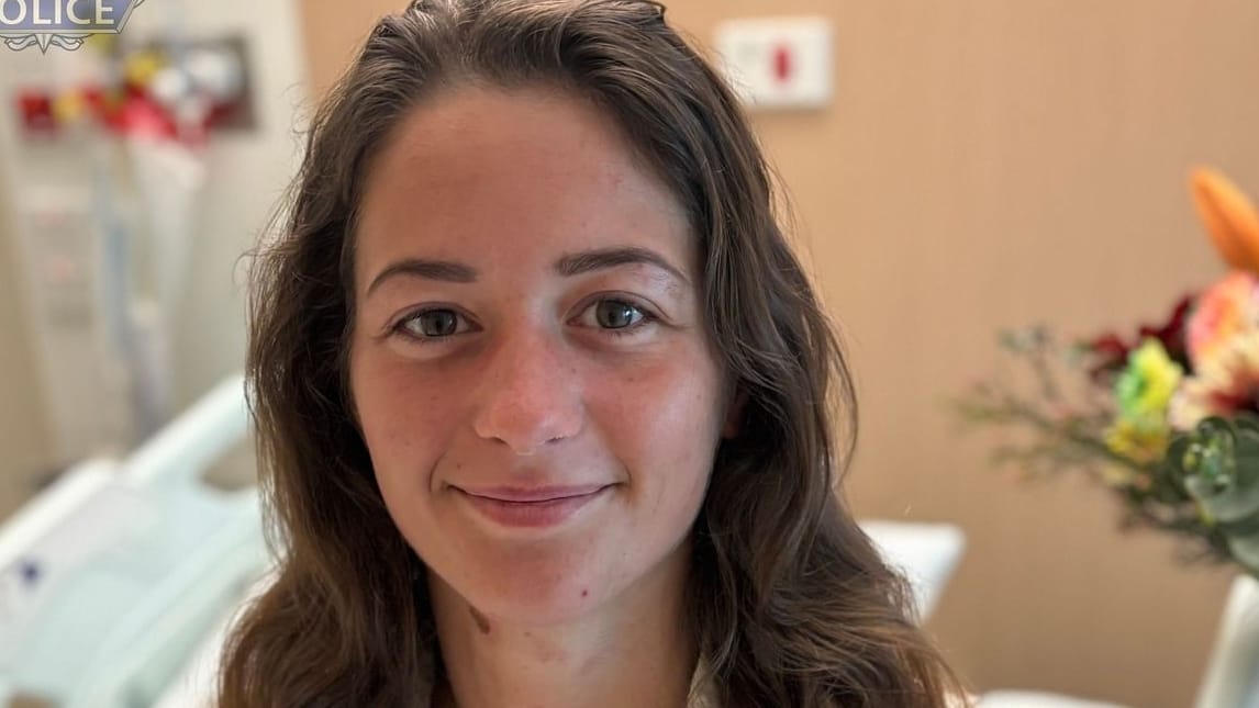 Carolina Wilga im Krankenbett: Erstmals wendet sich die junge Deutsche direkt an die Öffentlichkeit.