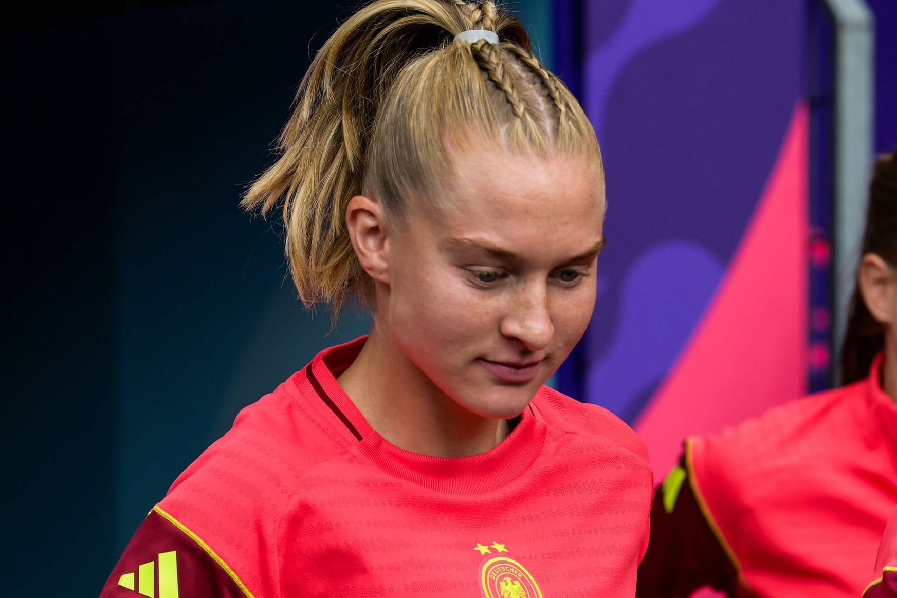 Janina Minge: Sie läuft derzeit für die Nationalmannschaft auf.