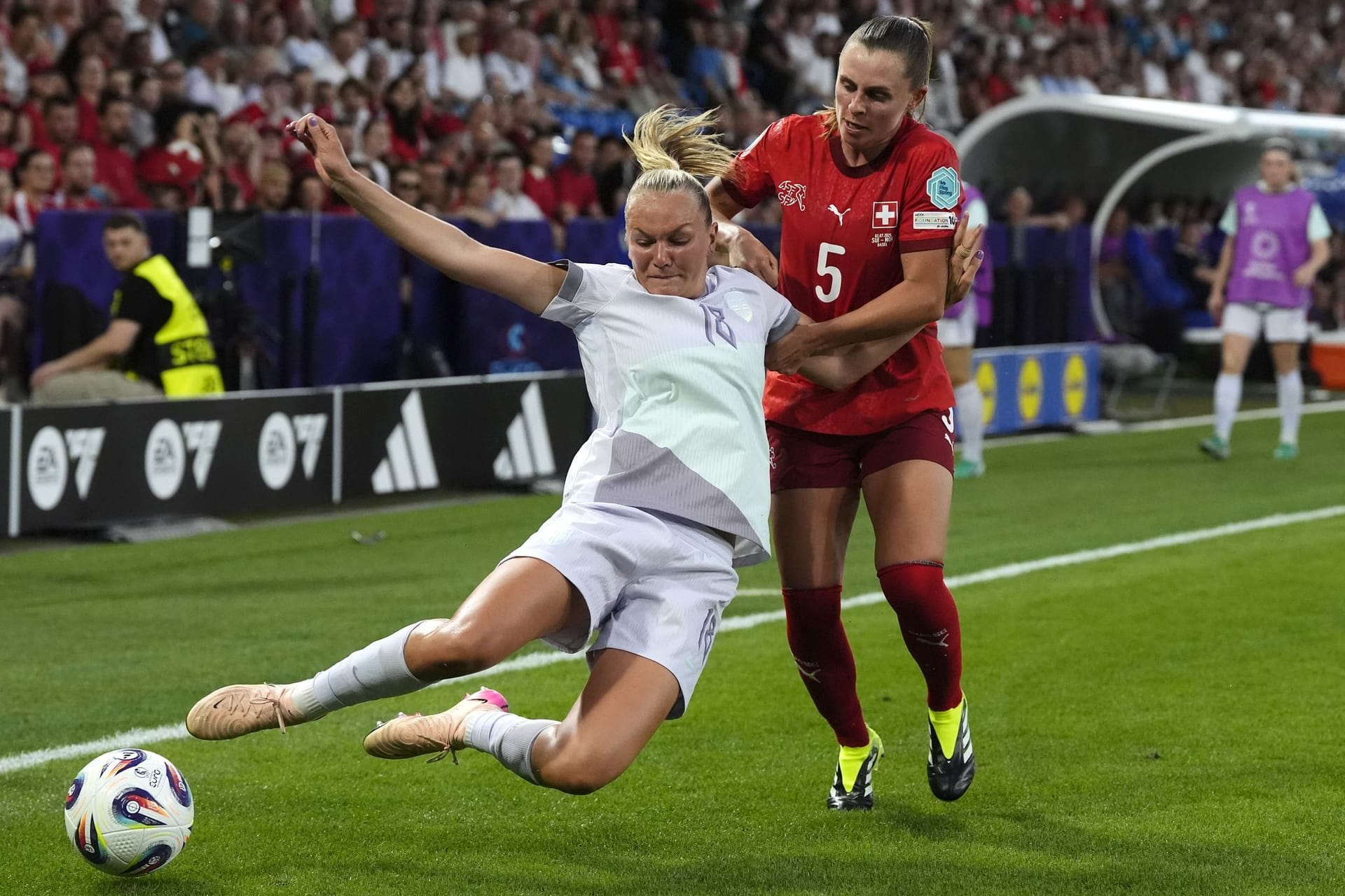 Frauenfußball-EM - Schweiz - Norwegen