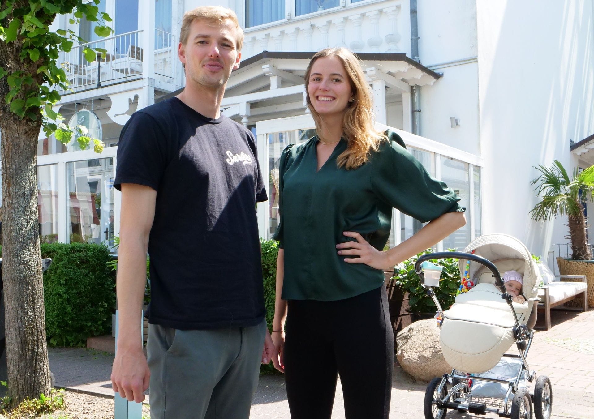 Jonay und Julika Franke: Sie sind die wohl jüngsten Hoteliers von Binz