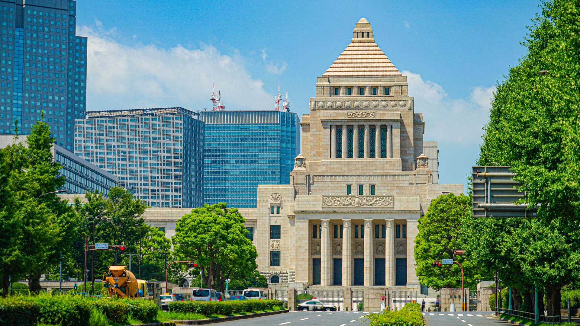 Das Parlamentsgebäude in Japans Hauptstadt Tokio: Bei der Oberhauswahl hat die Regierung eine Schlappe einstecken müssen.
