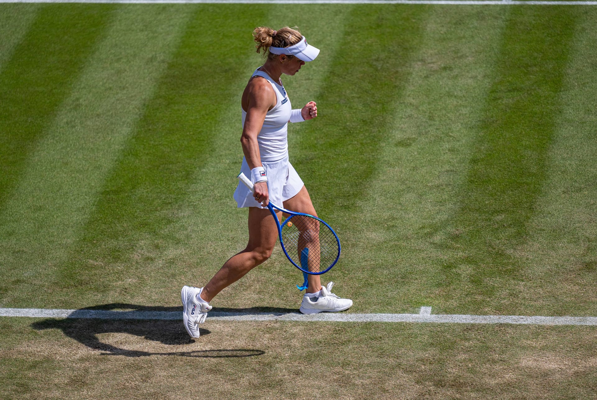 Präsentiert sich nicht nur körperlich, sondern auch mental stark in Wimbledon: Laura Siegemund.