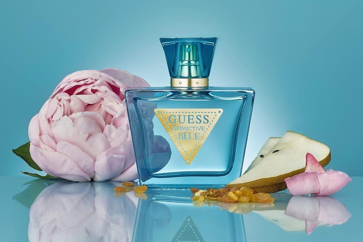 Guess Seductive Blue Women: Der Duft ist alltagstauglich und sprengt nicht das Portemonnaie.