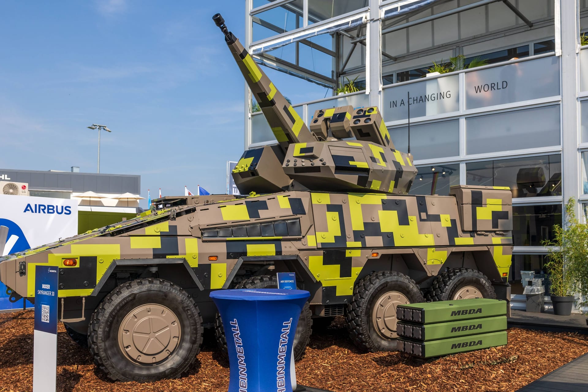 Das Skyranger 30 System von Rheinmetall (Symbolbild): Allein für dieses Waffensystem benötigt die Bundeswehr rund 4,5 Millionen Patronen.
