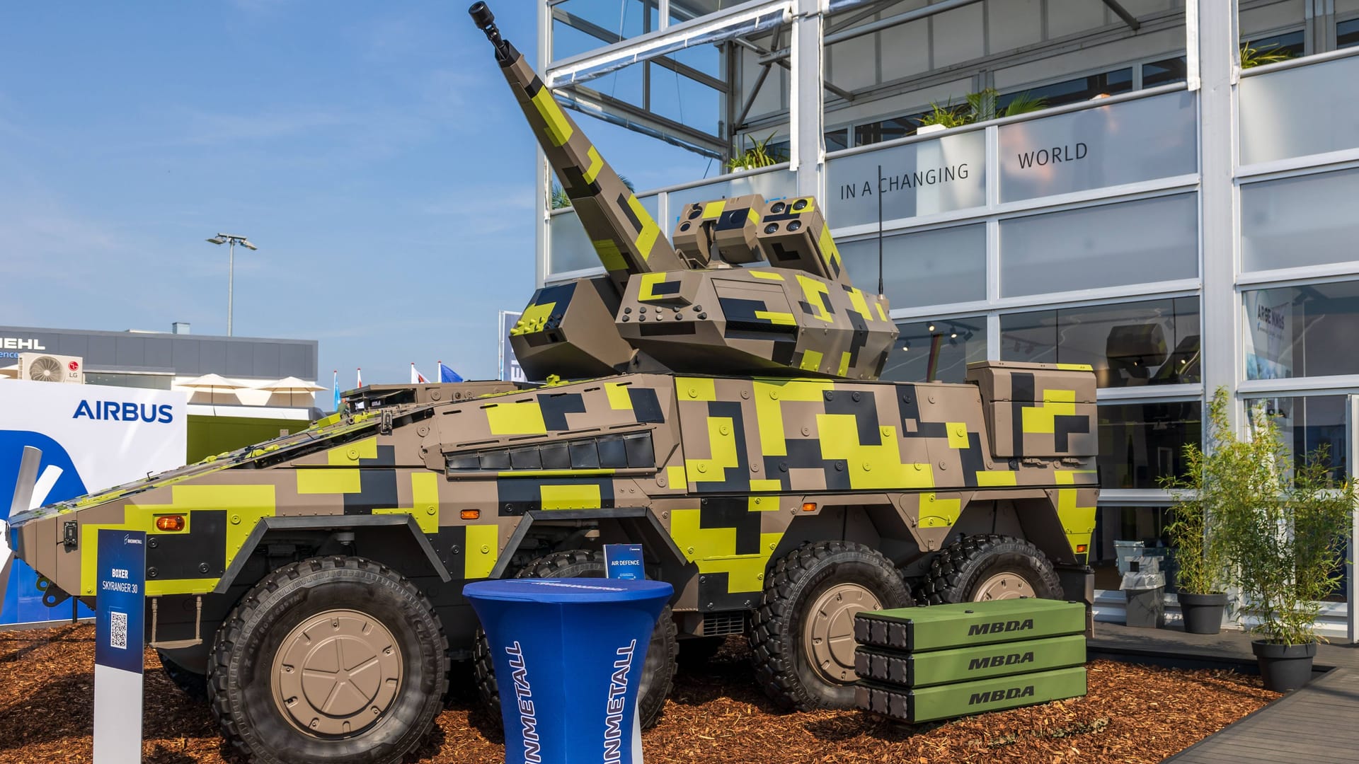 Das Skyranger 30 System von Rheinmetall (Symbolbild): Allein für dieses Waffensystem benötigt die Bundeswehr rund 4,5 Millionen Patronen.