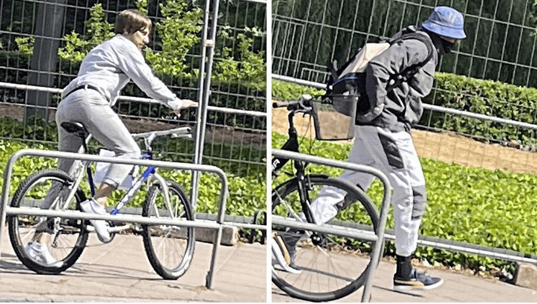 Verdächtige auf der Flucht nach einem Juwelierraub in Frankfurt: Wer erkennt die beiden Männer?