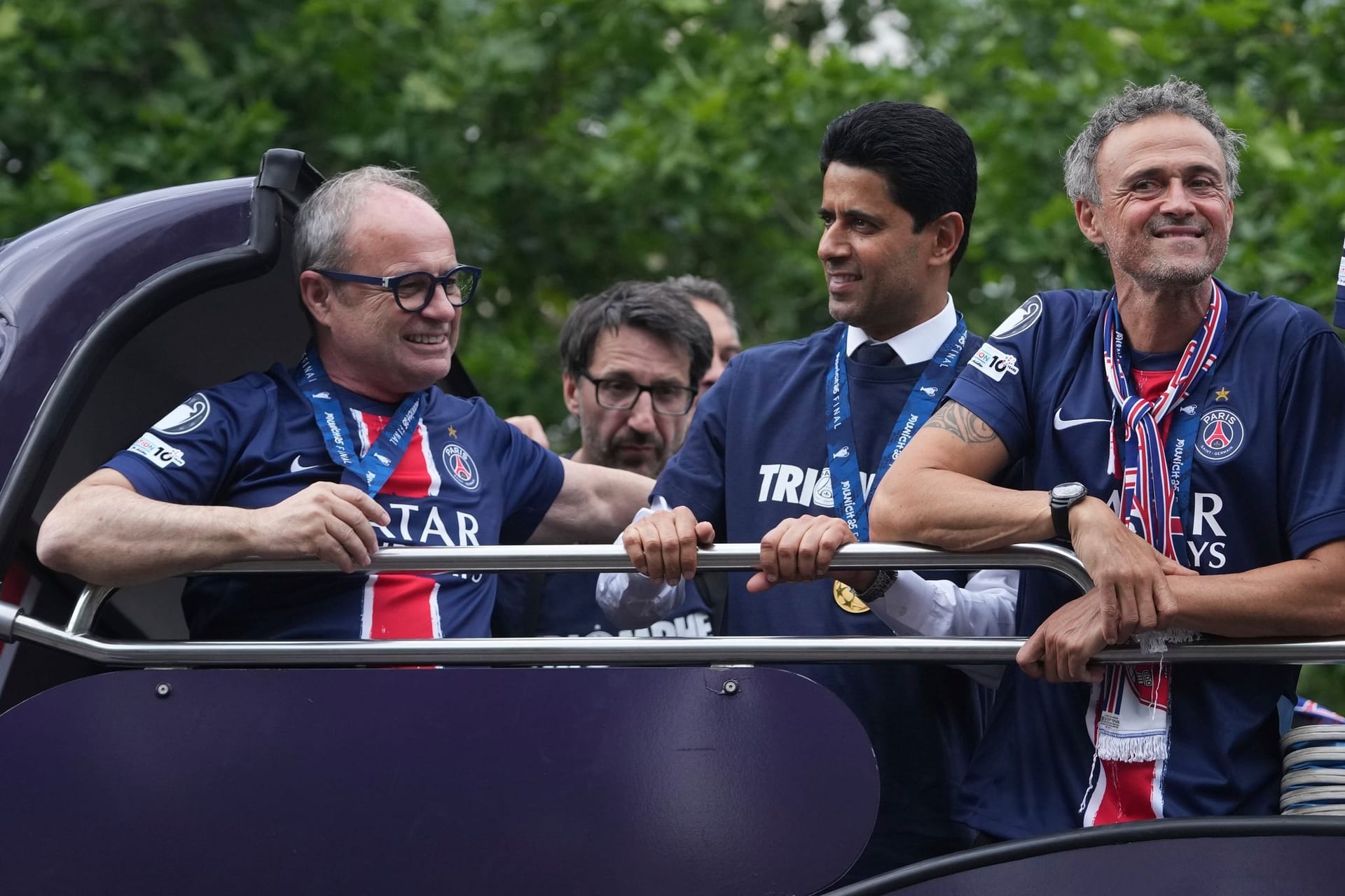 Nach dem Champions-League-Finale - Paris