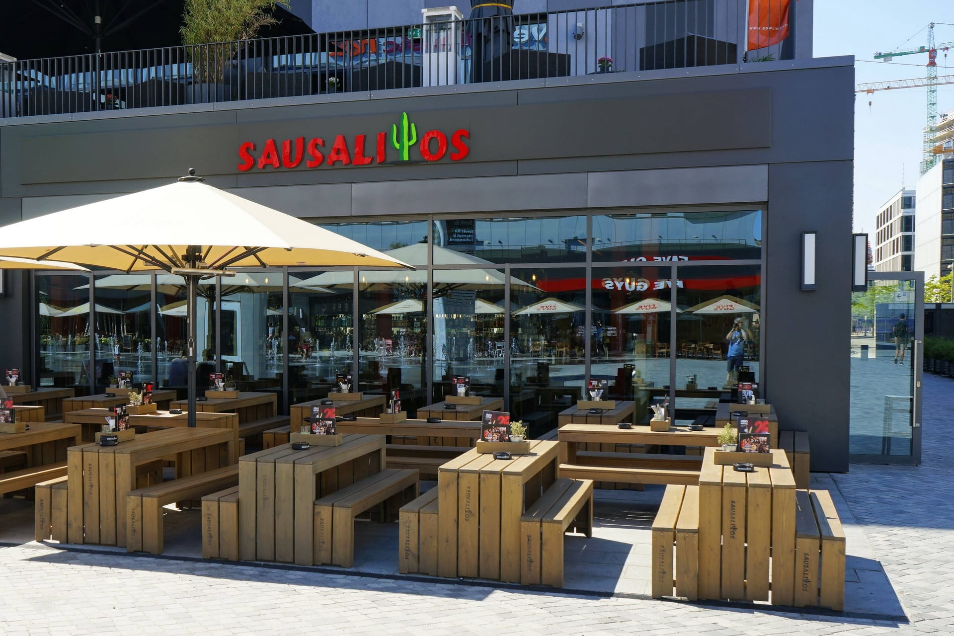 Sausalitos-Restaurant an der Uber-Arena (Symbolfoto): In Berlin gibt es die Tex-Mex-Kette künftig nicht mehr.