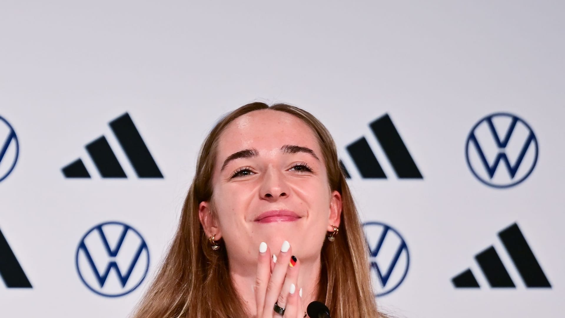 Frauenfußball-EM - Pressekonferenz Deutschland