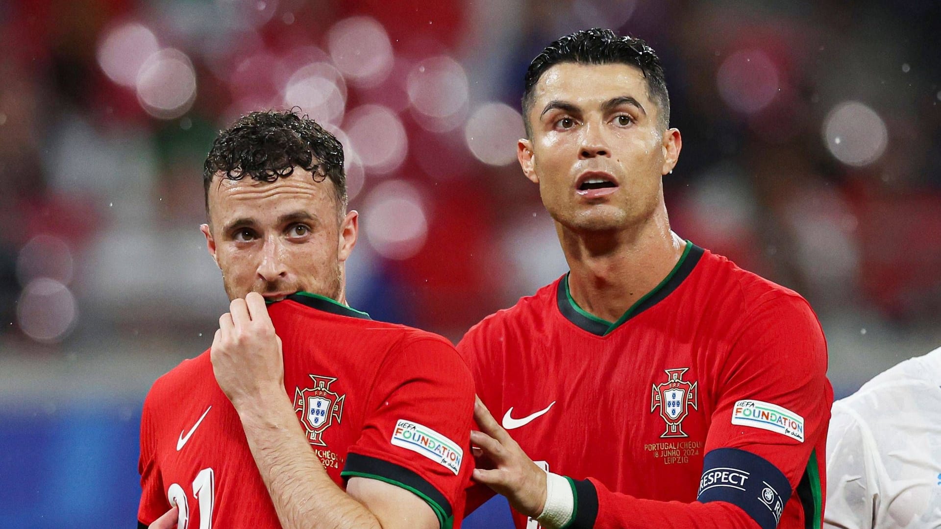 Cristiano Ronaldo und Diogo Jota: Sie spielten in der portugiesischen Nationalmannschaft zusammen.