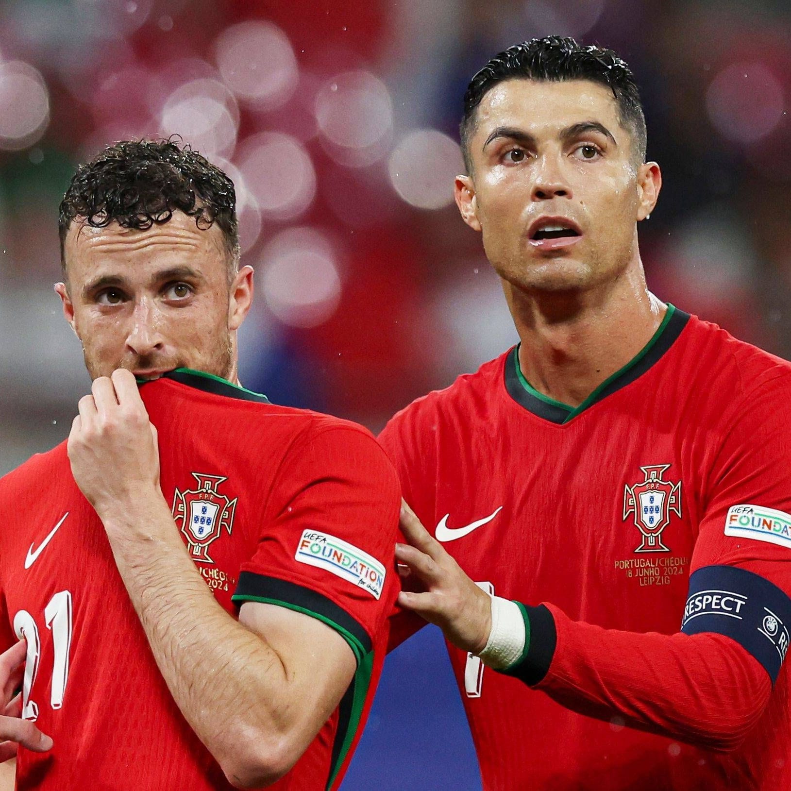 Cristiano Ronaldo und Diogo Jota: Sie spielten in der portugiesischen Nationalmannschaft zusammen.