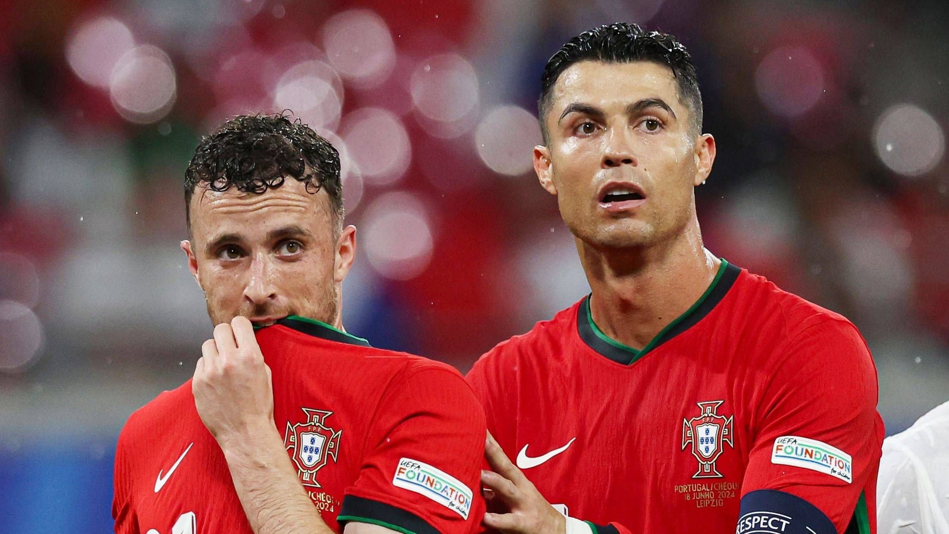 Cristiano Ronaldo und Diogo Jota: Sie spielten in der portugiesischen Nationalmannschaft zusammen.