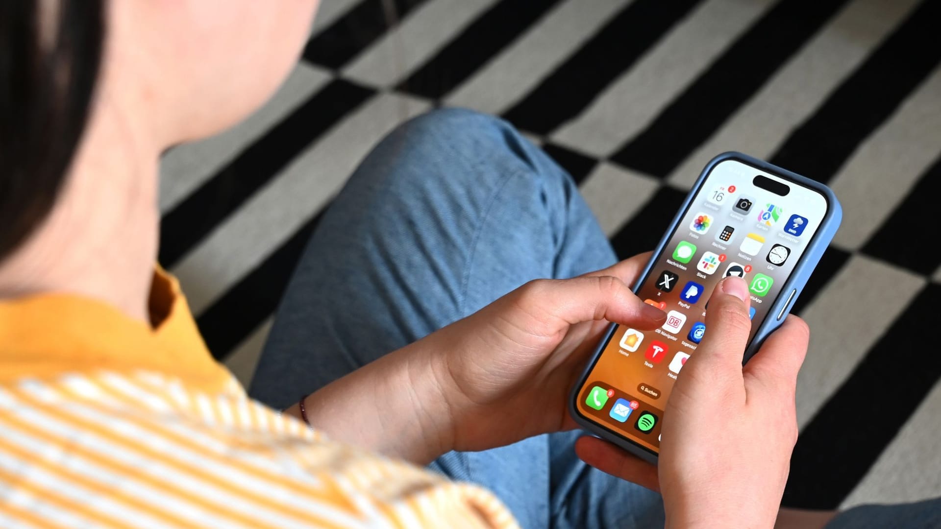 Smartphone-Nutzung Smartphone-Nutzung