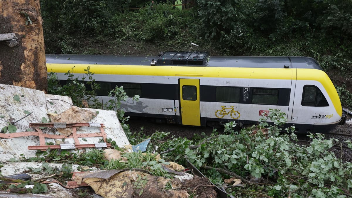 Feuerwehr: Rund 50 Verletzte bei Zugunglück