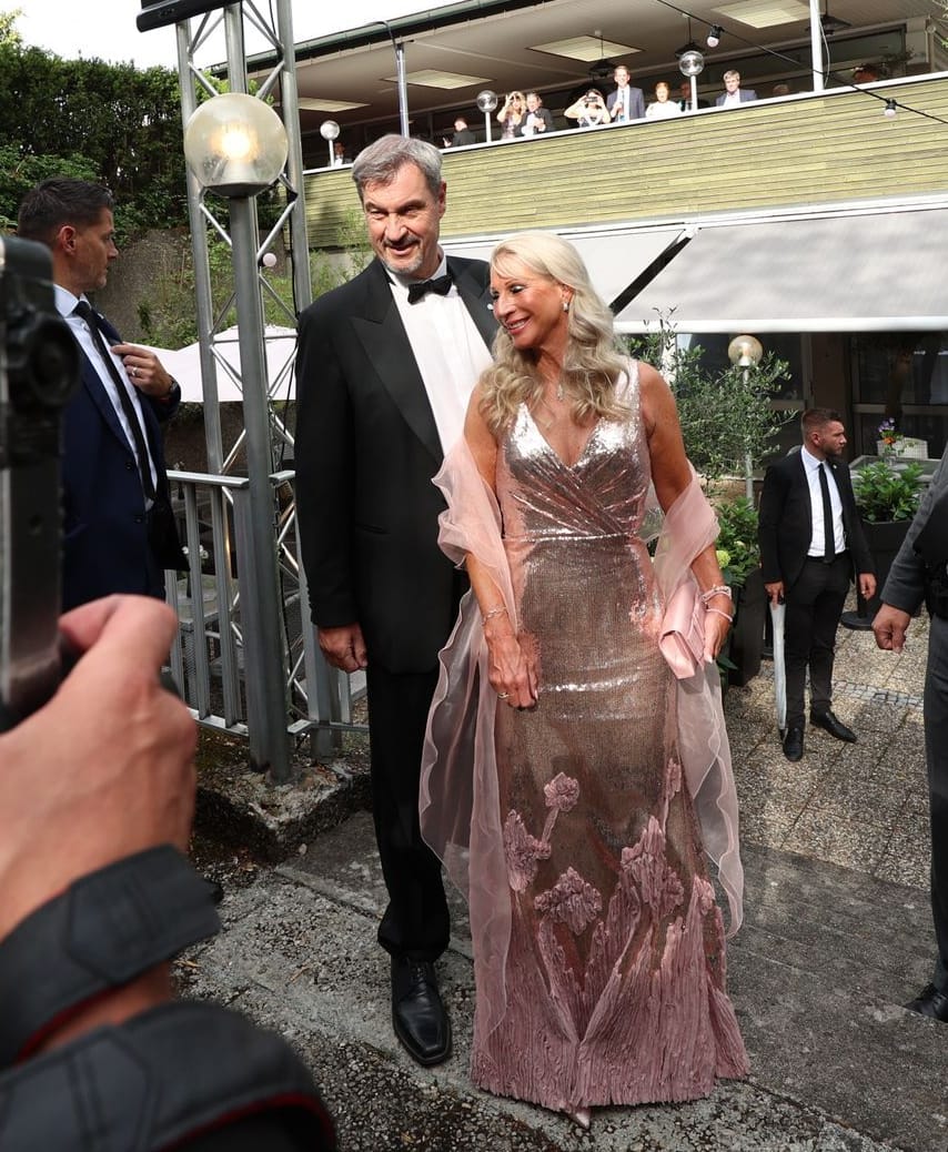 Bayerns Ministerpräsident Markus Söder und seine Frau Karin.