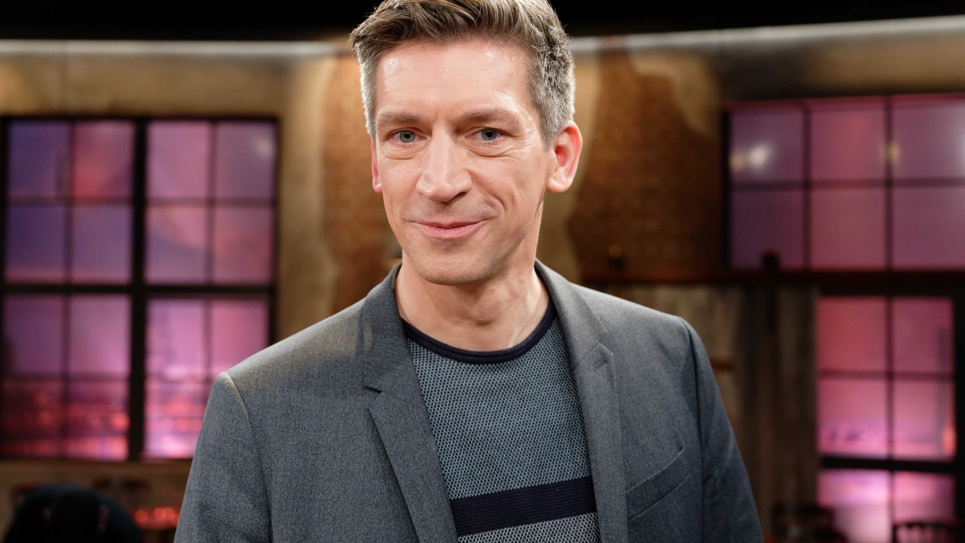 Moderator Steffen Hallaschka