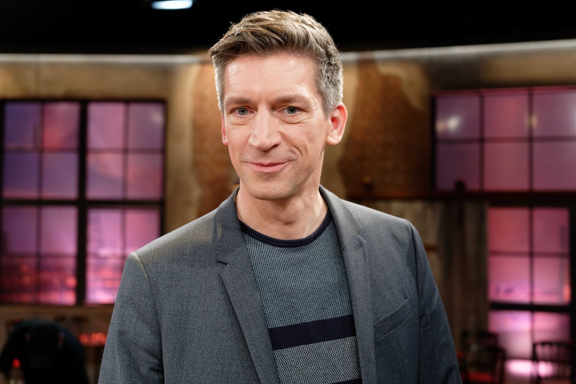 Moderator Steffen Hallaschka