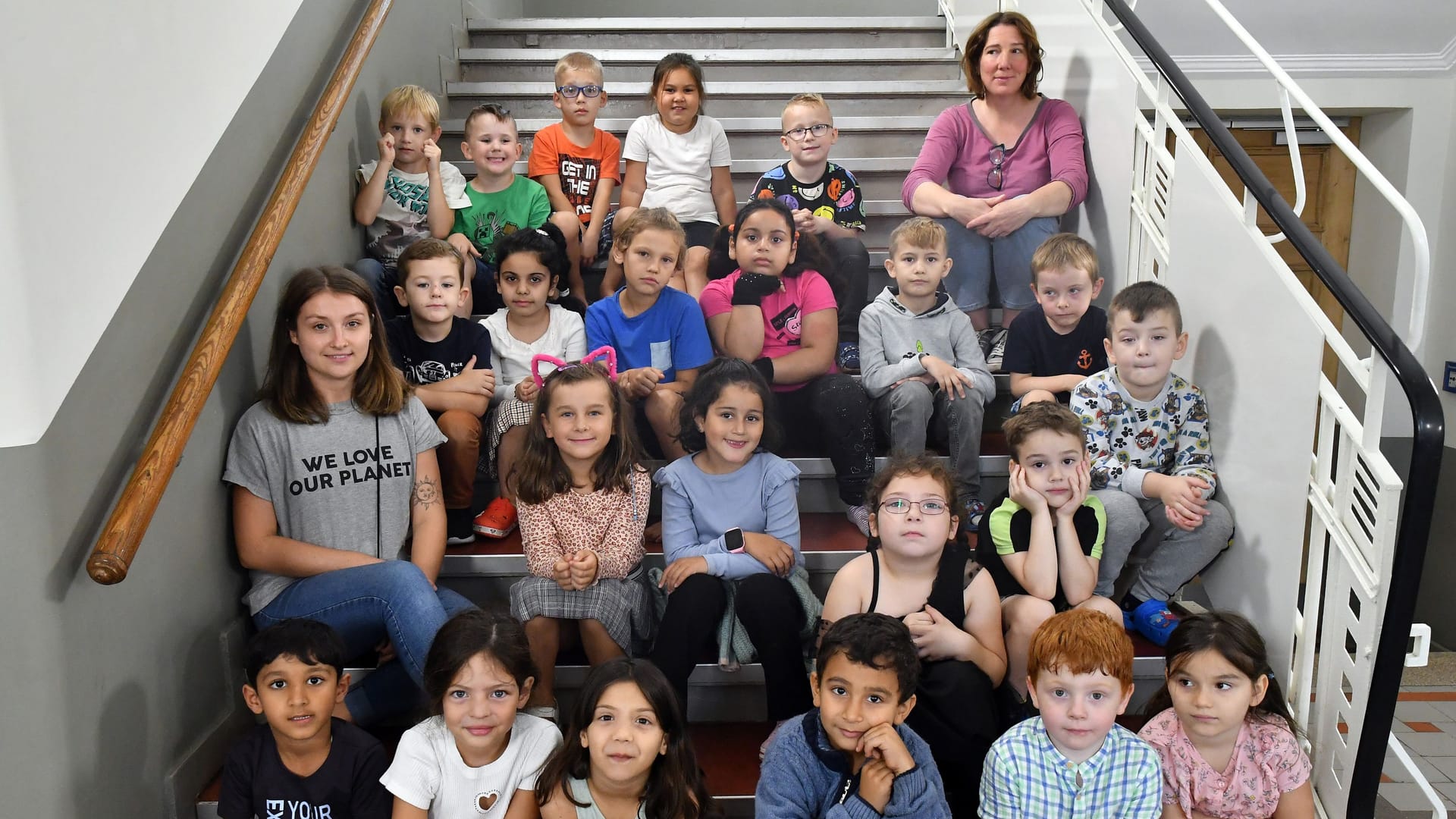 Erstklässler an einer Bochumer Schule: Eine Obergrenze von Schülern mit Migrationshintergrund von 30 bis 40 Prozent ist im Gespräch.