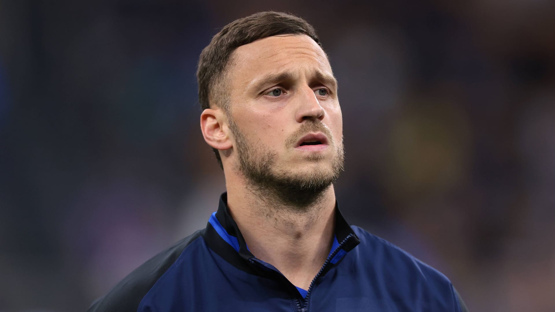 Marko Arnautović im Inter-Dress: Der Österreicher hat sich nach zwei Jahren in Mailand nun Roter Stern Belgrad angeschlossen.