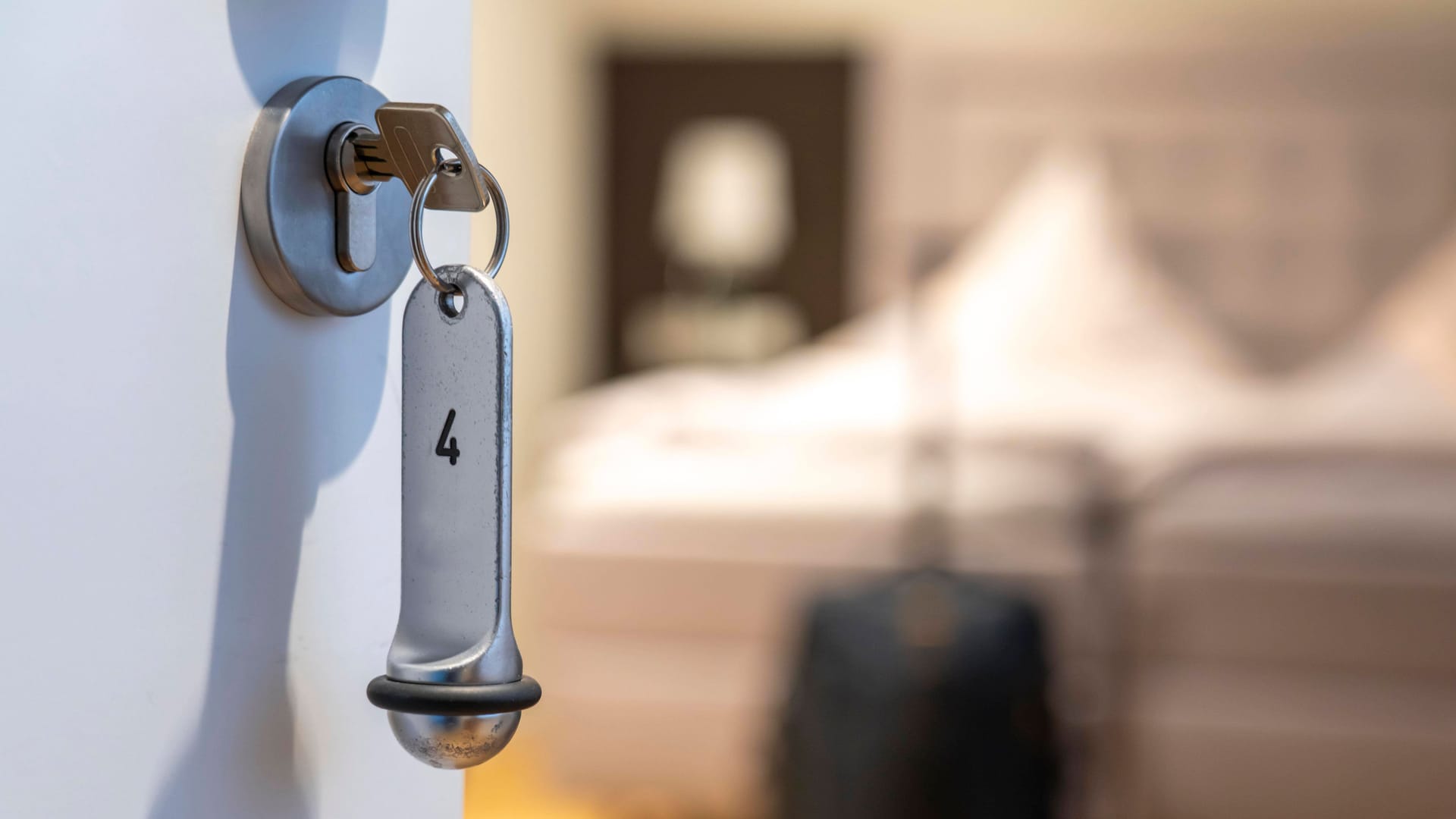 Blick in ein Hotelzimmer (Symbolbild): Blick in ein Hotelzimmer (Symbolbild):