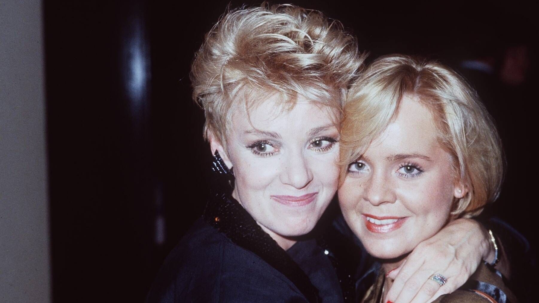 Anita Kupsch mit Tochter Daniela: Hier sind sie gemeinsam im Jahr 1984 zu sehen.