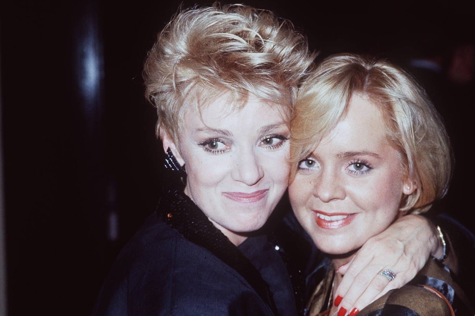 Anita Kupsch mit Tochter Daniela: Hier sind sie gemeinsam im Jahr 1984 zu sehen.