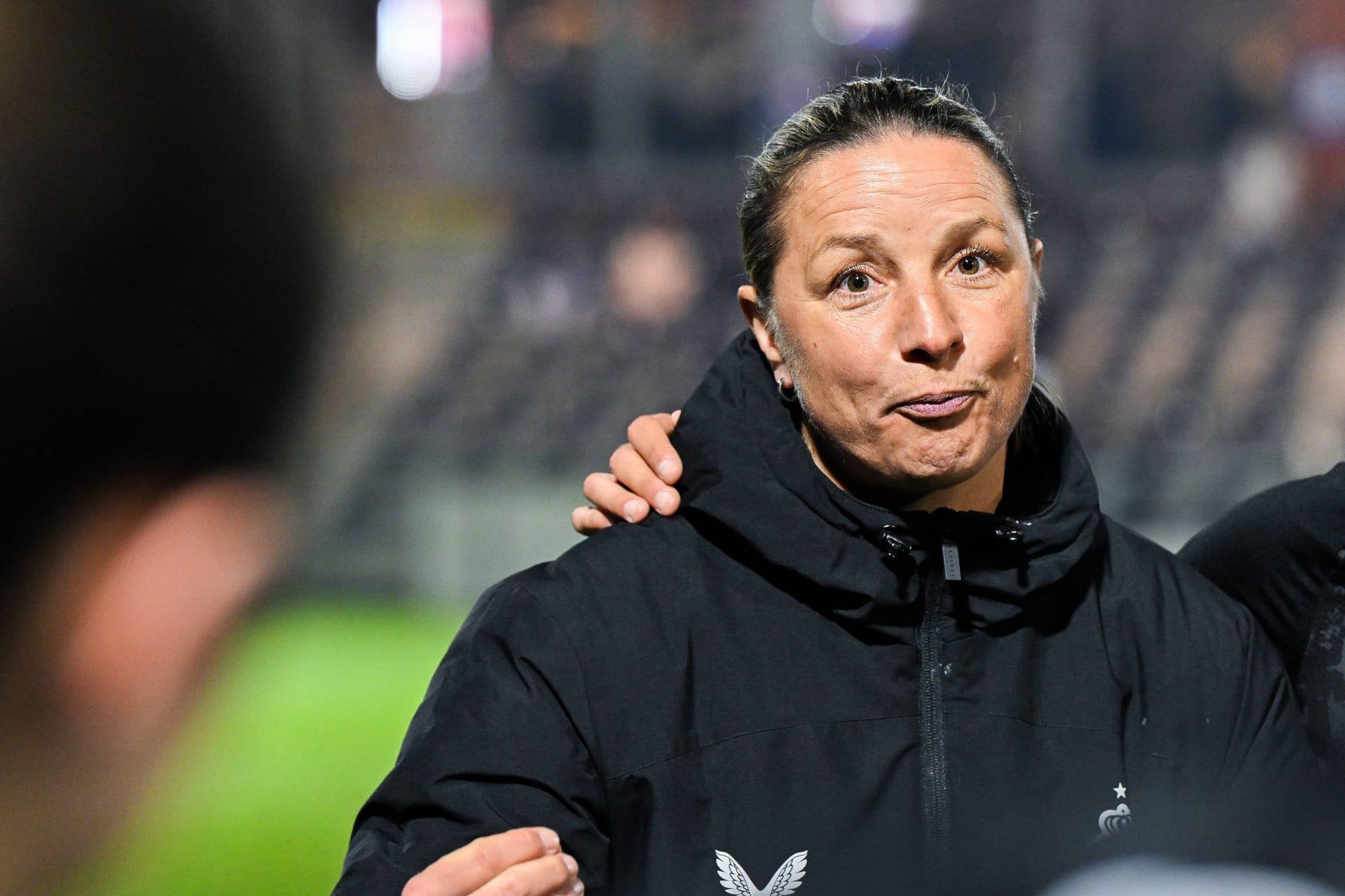 Inka Grings: Sie war früher deutsche Nationalspielerin.