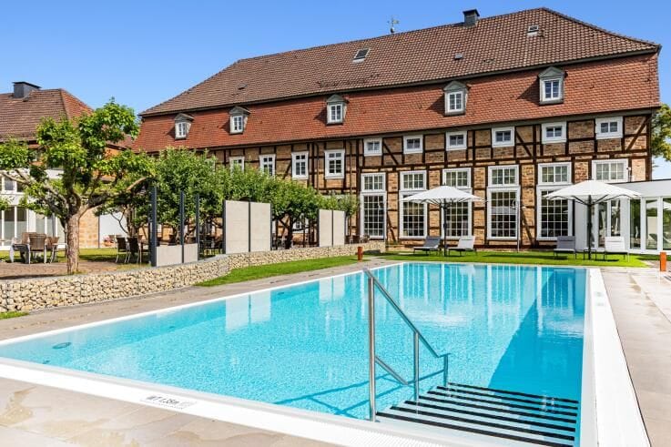 Erleben Sie Erholung pur im hoteleigenen Wellnessbereich.