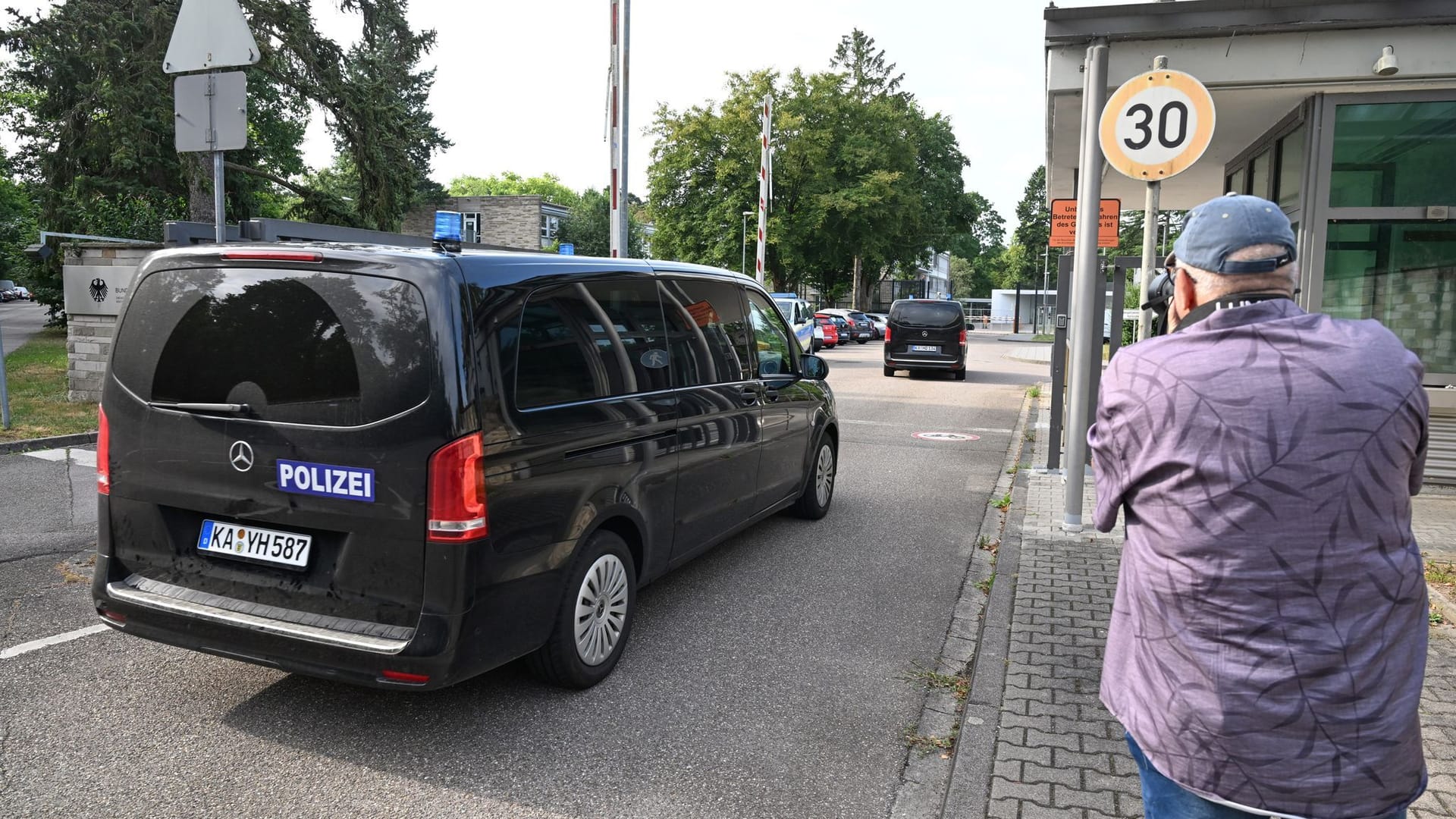 Mutmaßlicher Spion wurde am Bundesgerichtshof vorgeführt.