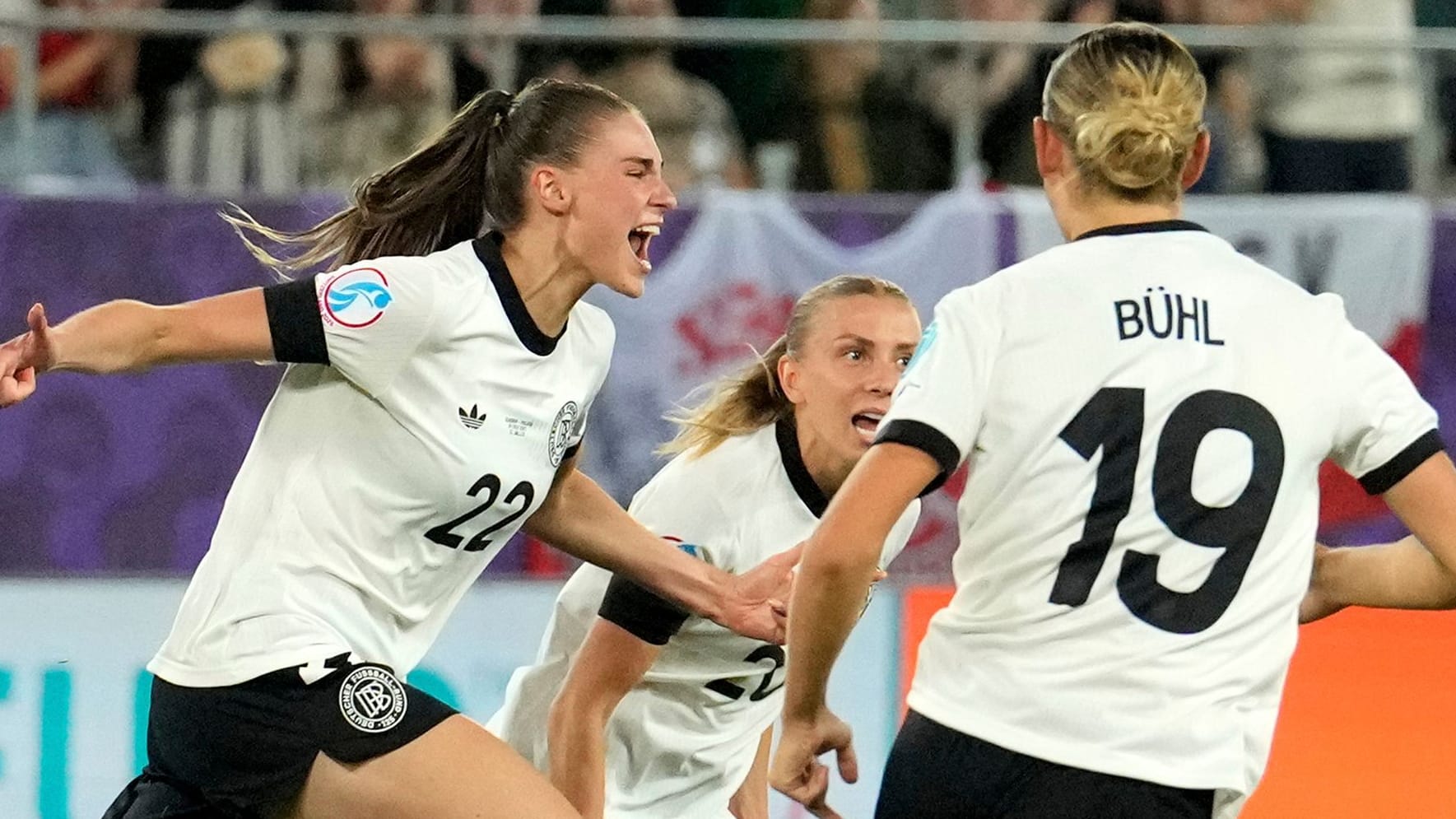 Jubel bei den DFB-Frauen: Zahlreiche TV-Zuschauer verfolgten ihren Auftaktsieg.