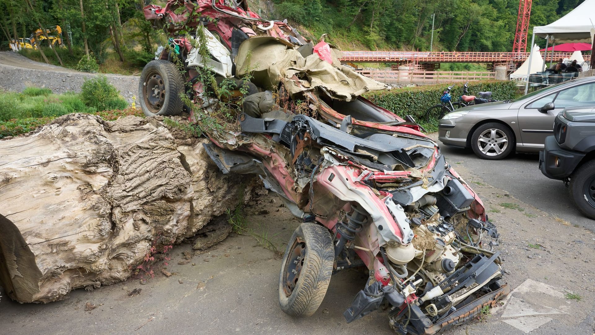 Vierter Jahrestag der tödlichen Flutkatastrophe im Ahrtal