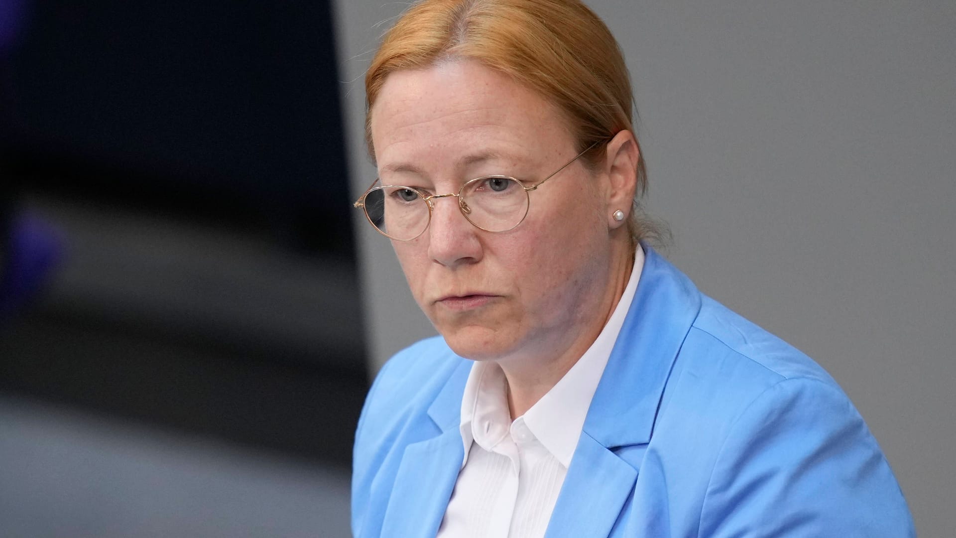 Die SPD-Politikerin Dagmar Schmidt im Deutschen Bundestag.