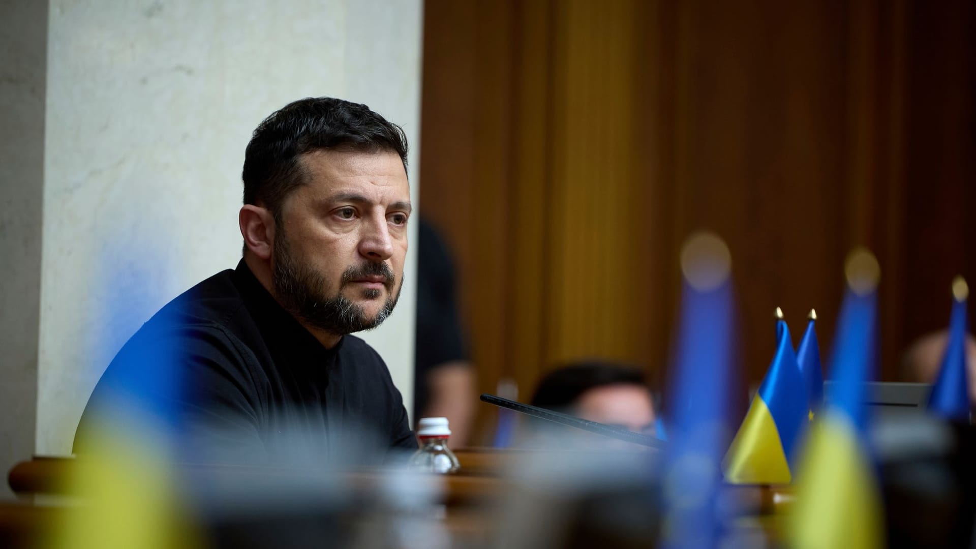 Der ukrainische Präsident Wolodymyr Selenskyj. Der ukrainische Präsident Wolodymyr Selenskyj.