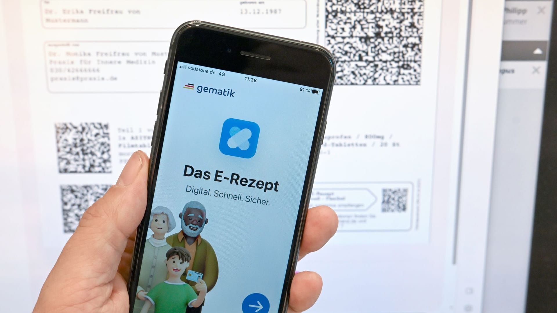 E-Rezept in einer App