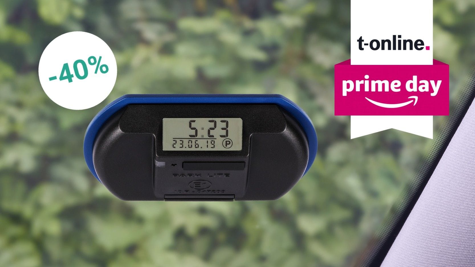 Die elektrische Parkscheibe von Needit schützt vor unerwünschten Knöllchen und ist am heutigen Prime Day besonders günstig.