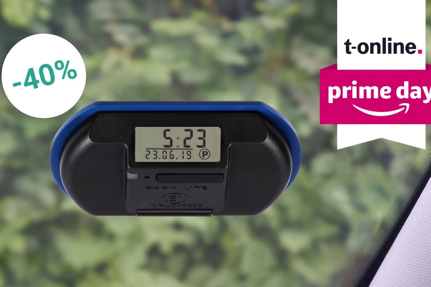 Die elektrische Parkscheibe von Needit schützt vor unerwünschten Knöllchen und ist am heutigen Prime Day besonders günstig.