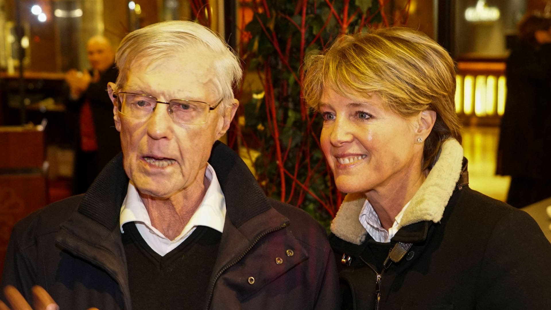 Eugen und Christina Block beim Neujahrsempfang vor dem Grand Elysee Hotel (Archivfoto): Das Familienunternehmen erlebt unruhige Zeiten. Eugen und Christina Block beim Neujahrsempfang vor dem Grand Elysee Hotel (Archivfoto): Das Familienunternehmen erlebt unruhige Zeiten.