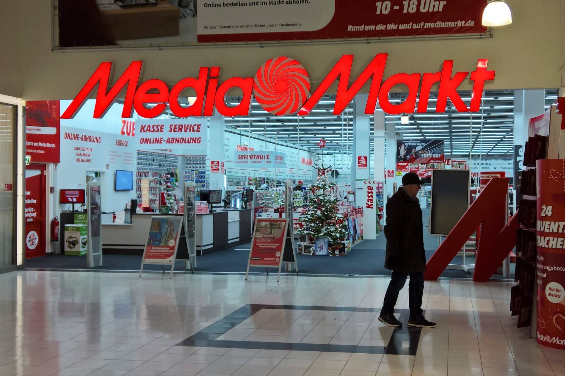Filiale von Media Markt (Symbolbild): Das Video ruft unterschiedliche Reaktionen hervor.