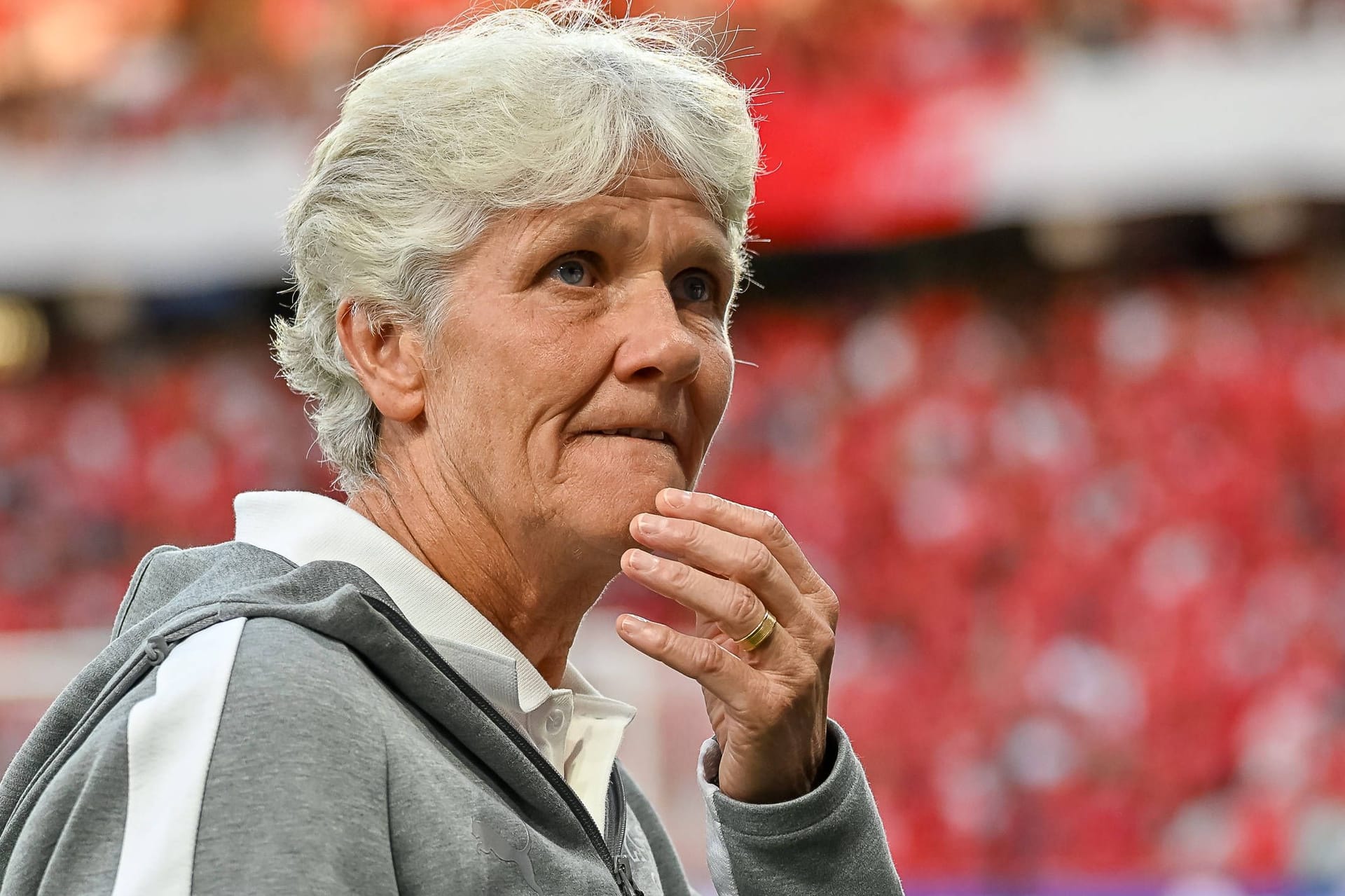 Pia Sundhage: Die Schweizer Nationaltrainerin weiß noch nicht, wie es für sie weitergeht.