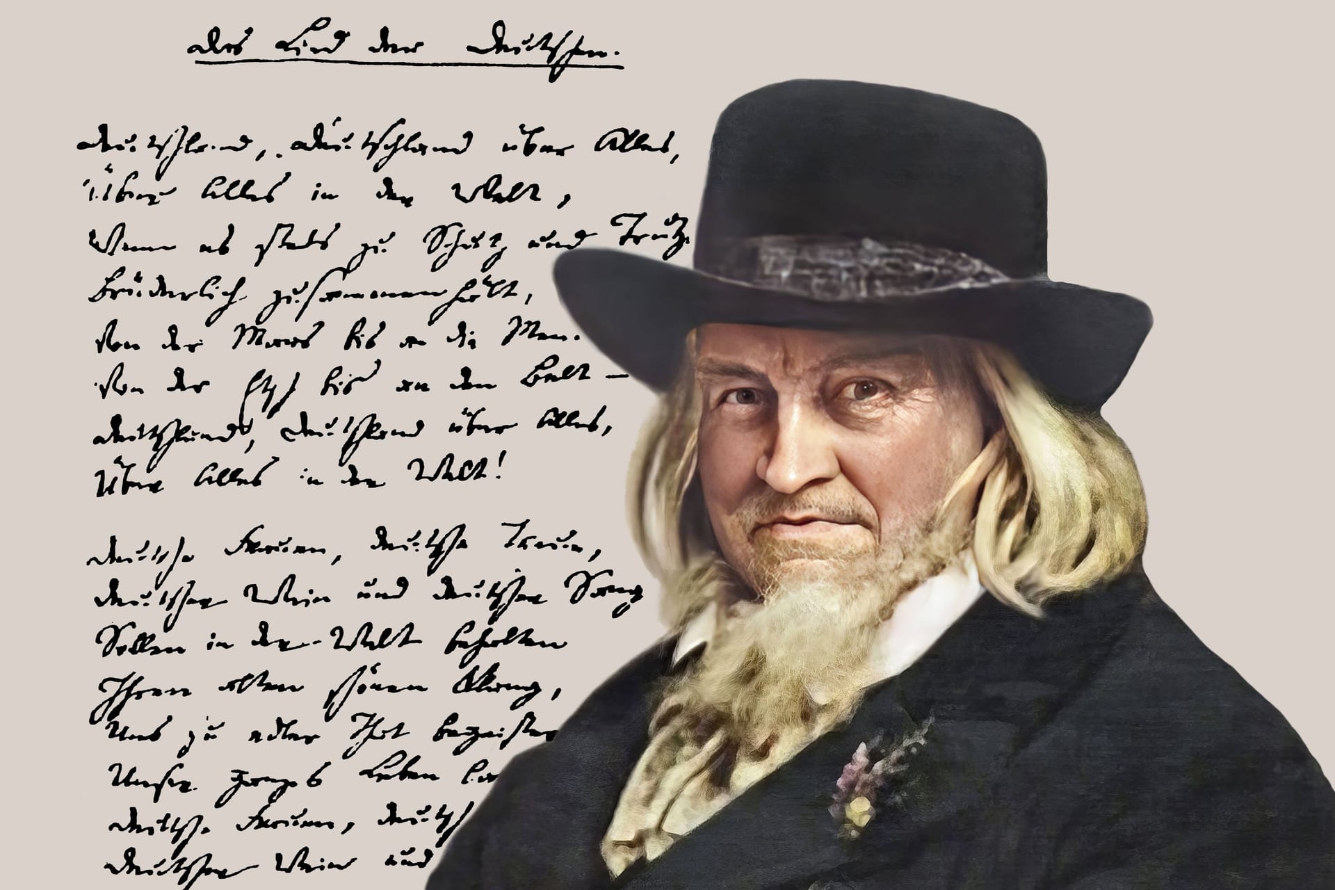 August Heinrich Hoffmann von Fallersleben: Er arbeitete als Lehrer für das Schulfach Deutsch.