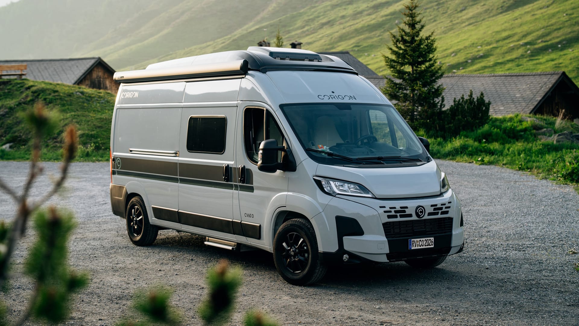 Klare Linien, kompakte Maße: Corigon will beweisen, dass ein günstiges Wohnmobil nicht billig wirken muss.