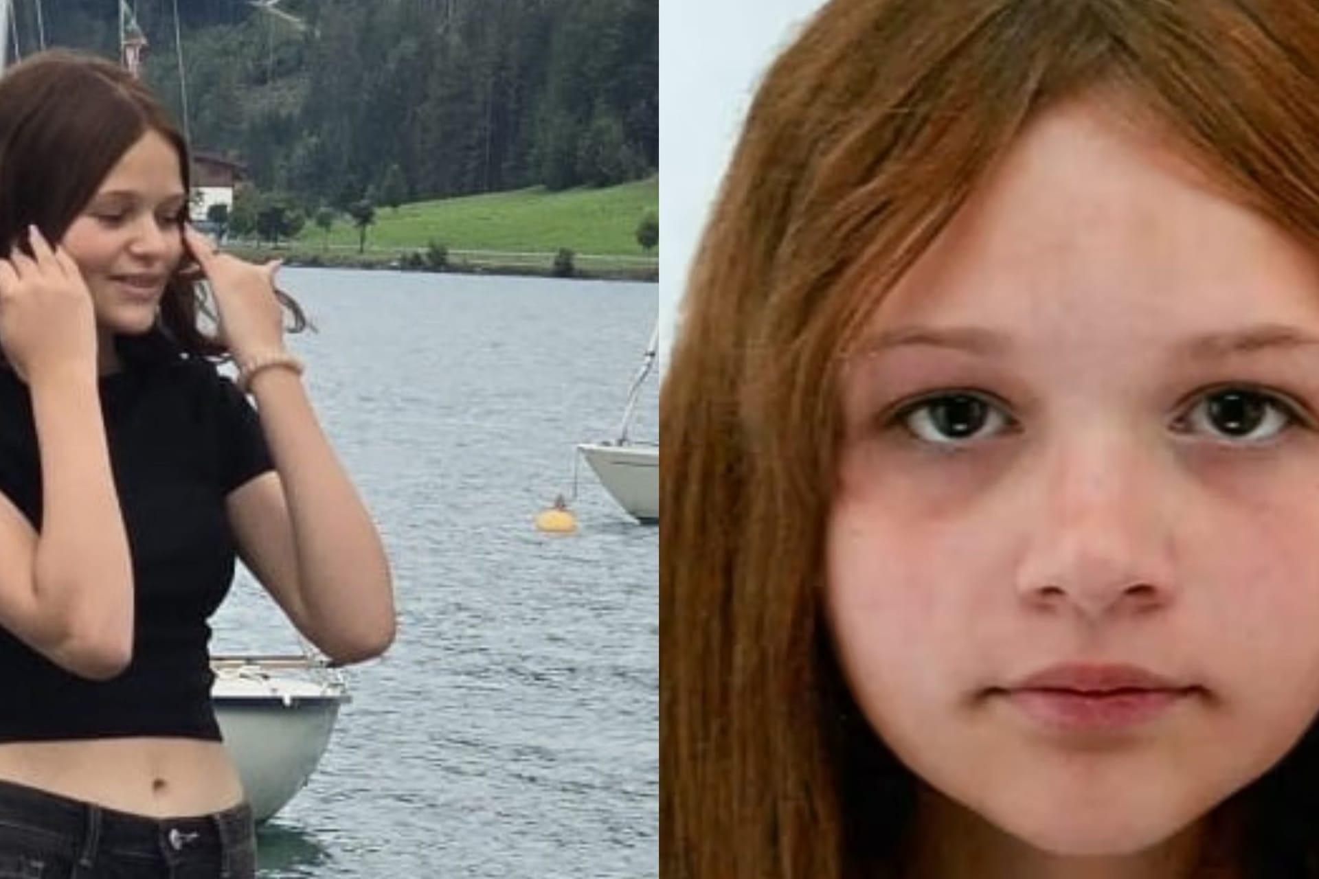 Fotos der vermissten Amelia: Sie wurde zuletzt in der Wohnung der Eltern in der Frankfurter Allee gesehen.