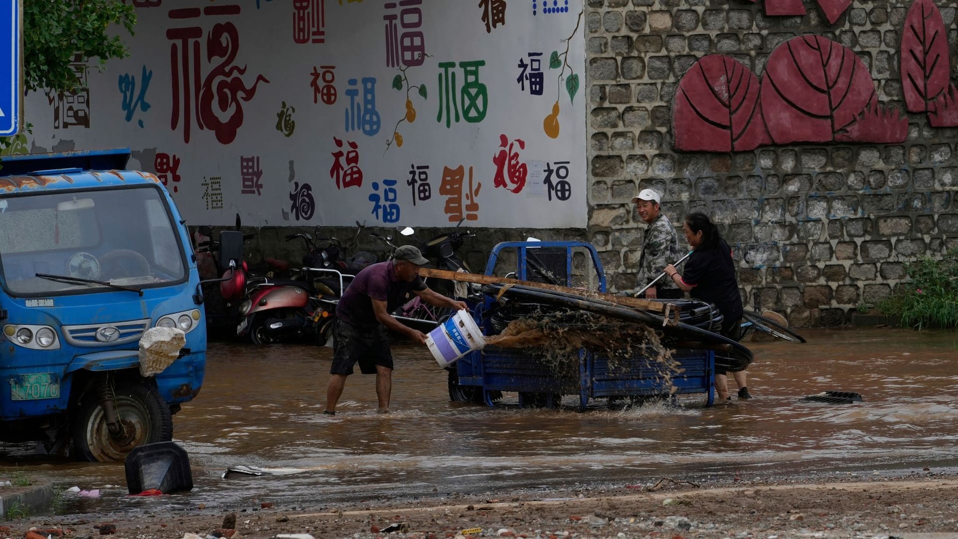 Überschwemmungen in China