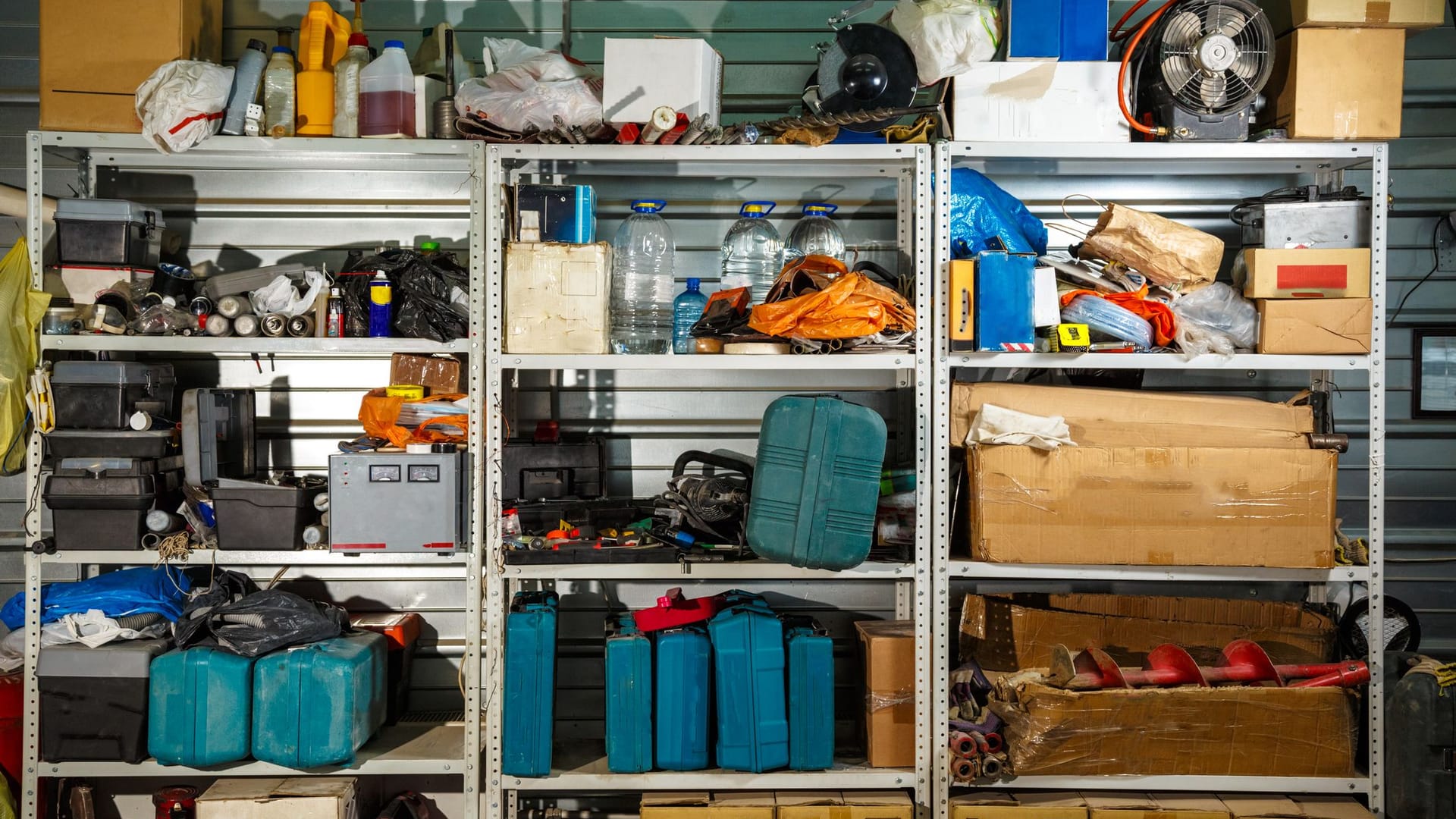 Garage: Viele Flüssigkeiten sind in der Garage verboten.