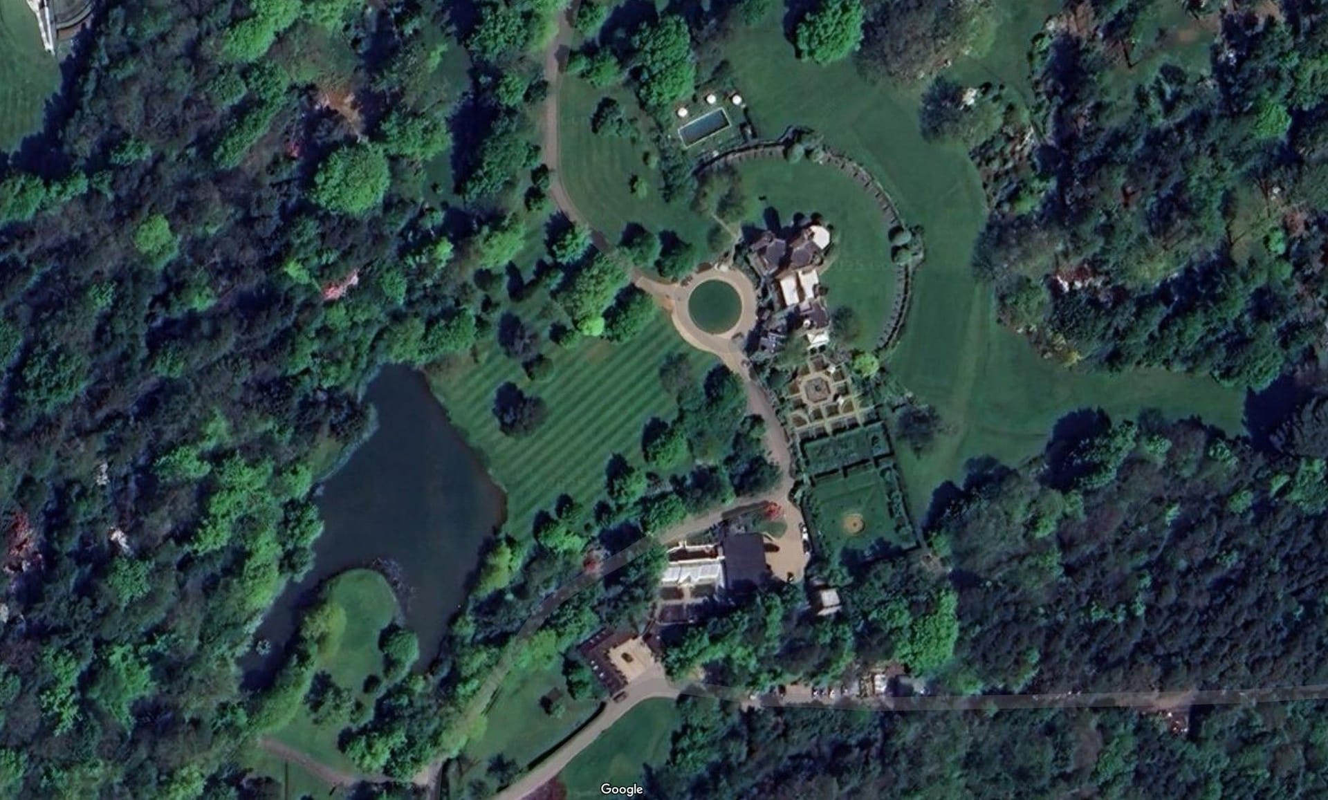 Fort Belvedere von oben