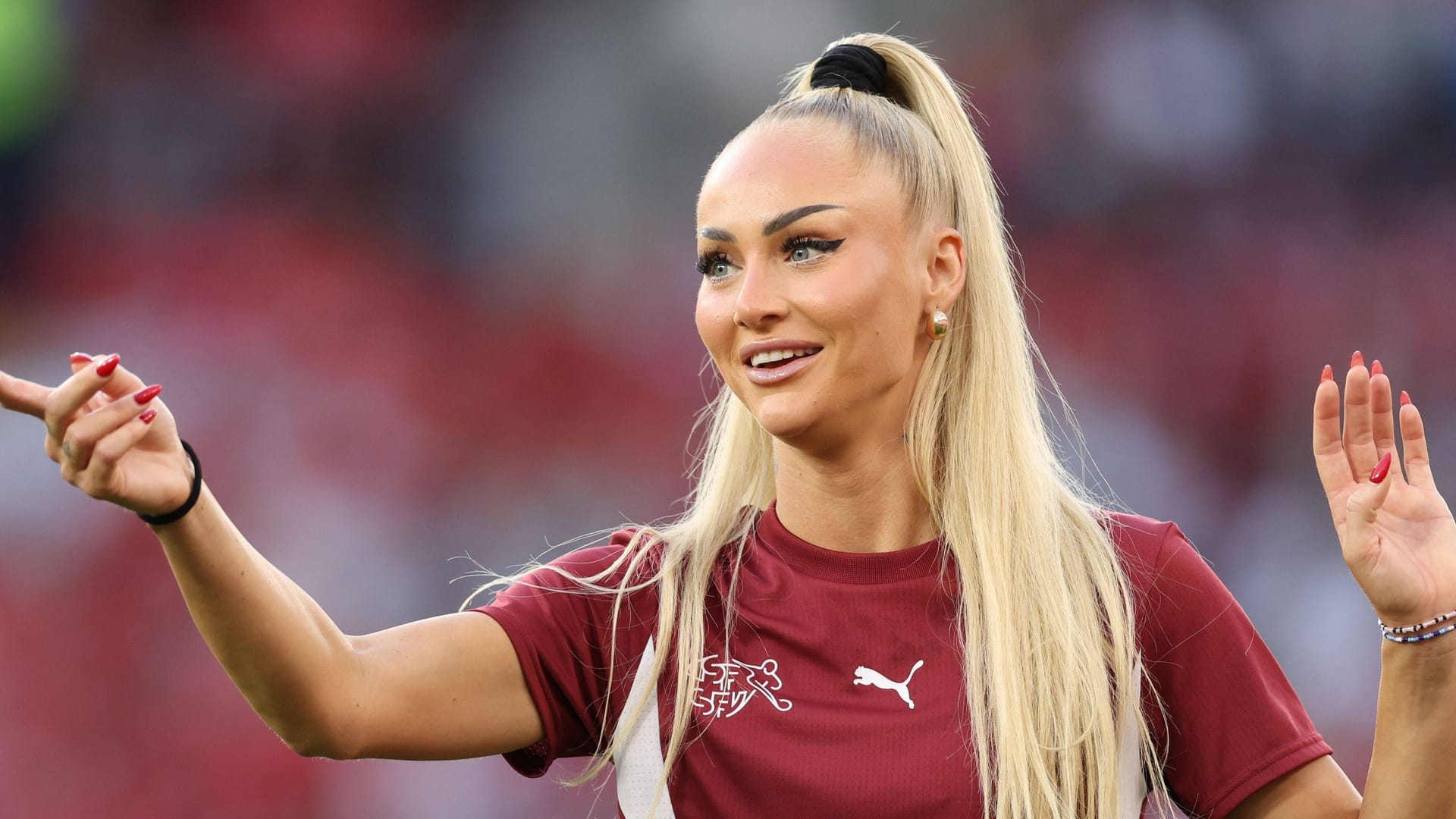 Alisha Lehmann: Sie kam bisher in einem Spiel der Schweiz zum Einsatz.