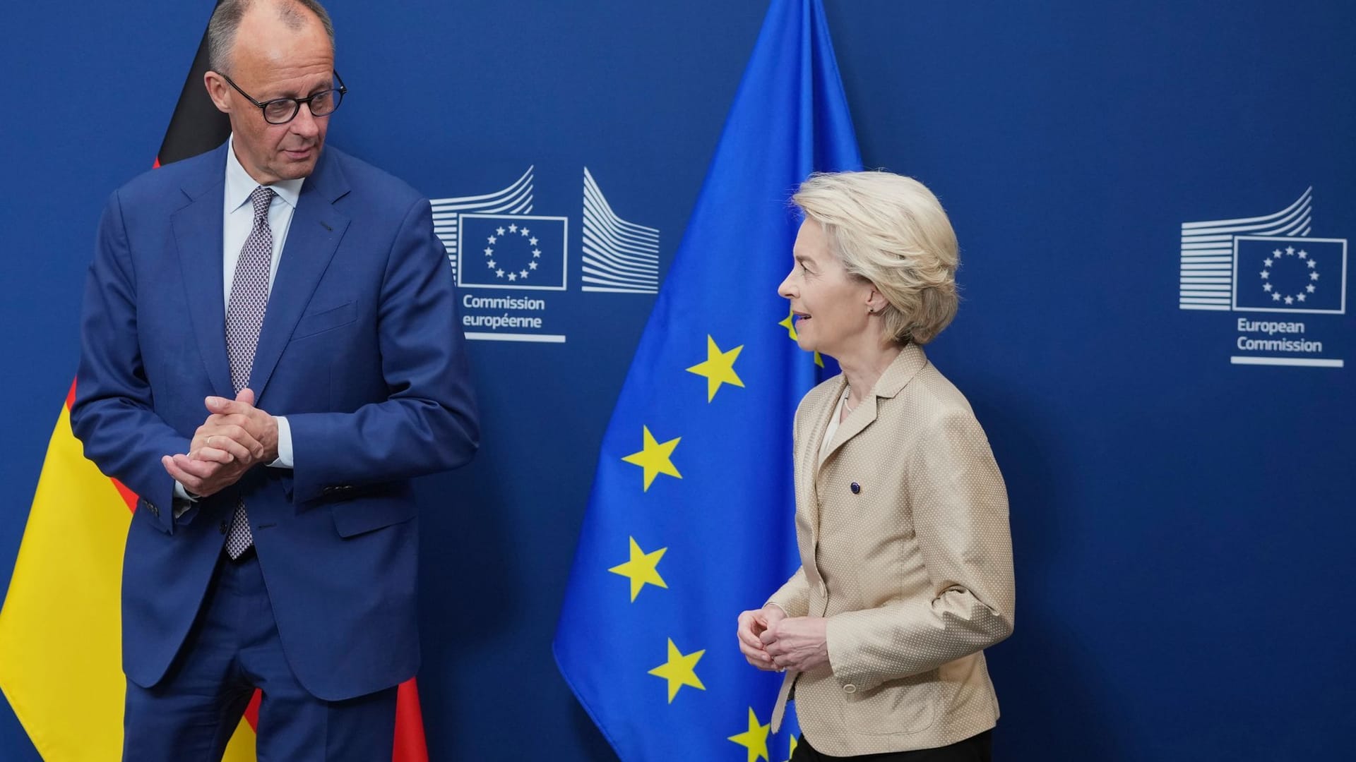 Bundeskanzler Merz bei Antrittsbesuch in Brüssel